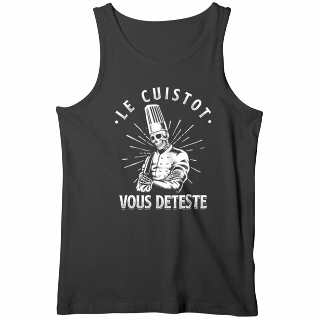 Image front Débardeur - Cuistot Cooker