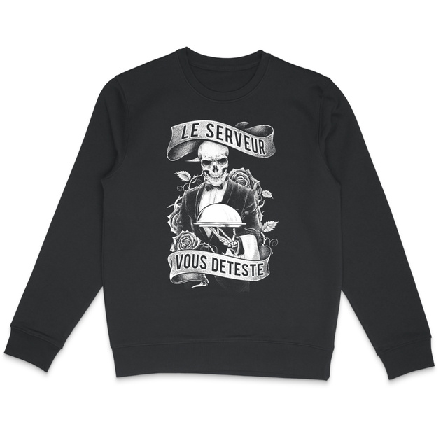 Image back Sweater - Serveur Skull & Plateau