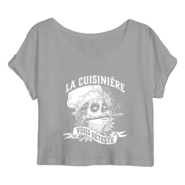 Image back Crop top - La Cuisinière