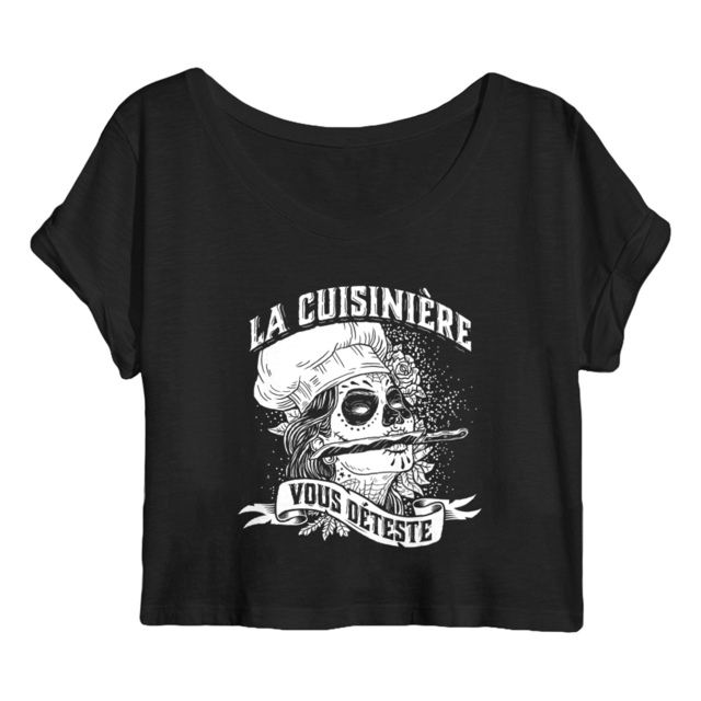 Image front Crop top - La Cuisinière