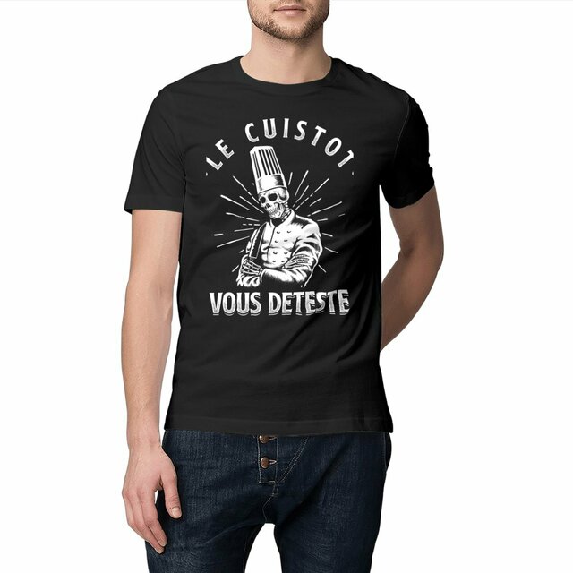 Image front Tshirt col rond - Cuistot Cooker