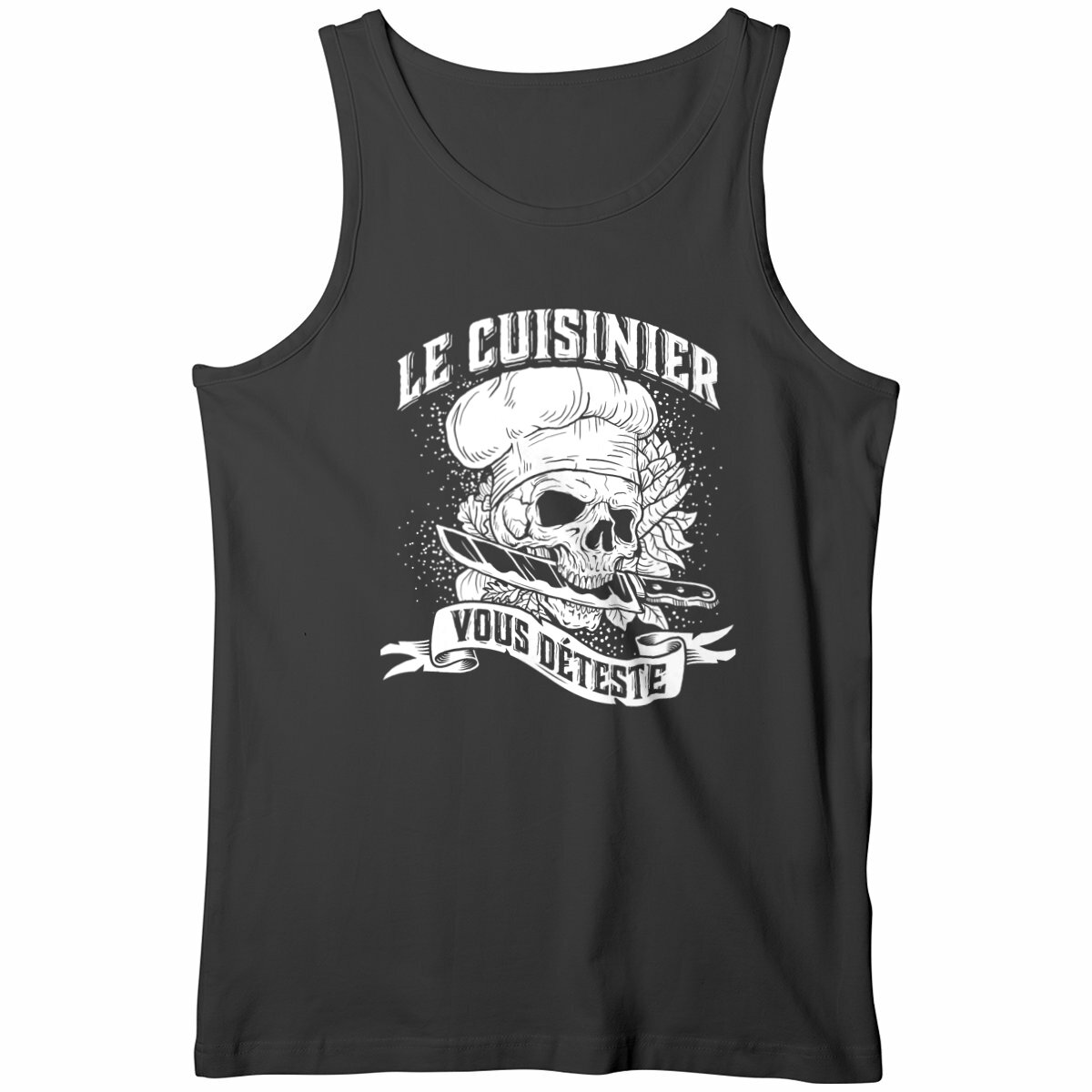 Image front Débardeur - Cuisinier 
