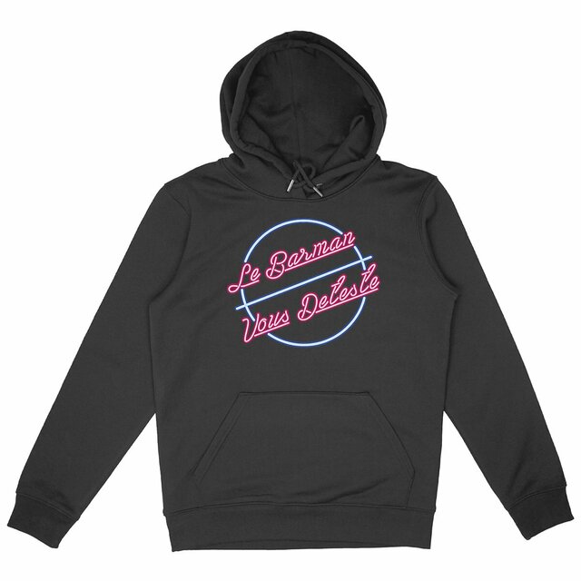Image back Hoodie - Barman Néon 