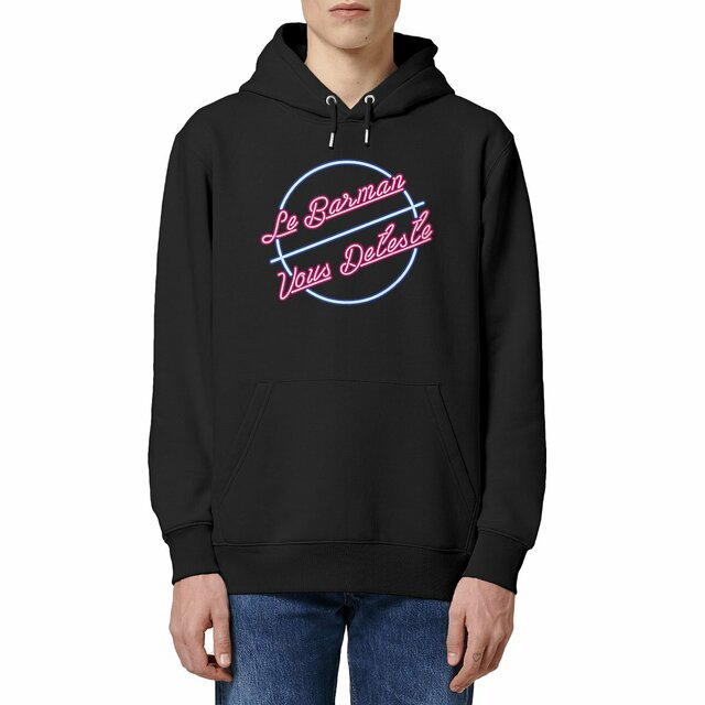 Image front Hoodie - Barman Néon 