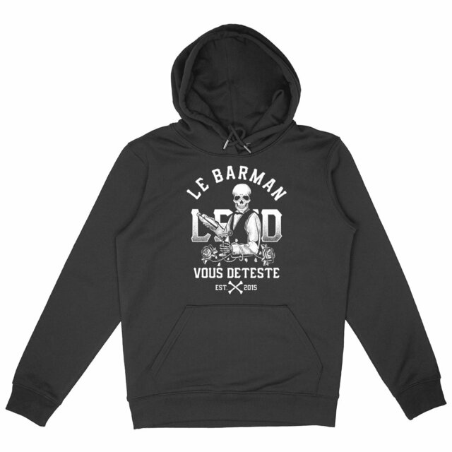 Image back Hoodie -  Barman Mr LBVD