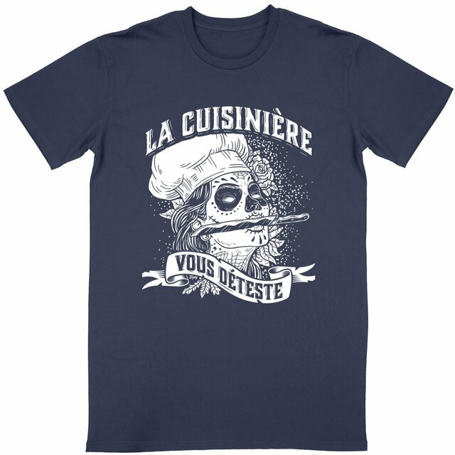 Image back Tshirt col rond - La Cuisinière