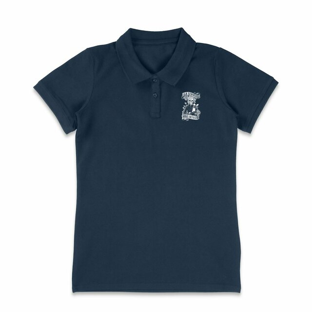 Image back Polo - Serveuse Skull & Plateau