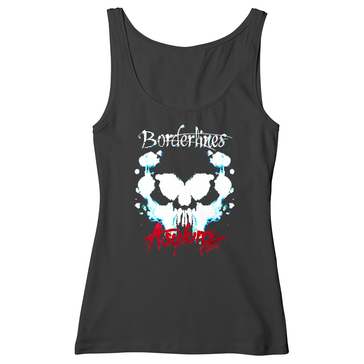 Image front Borderlines Asylum - Débardeur Femme