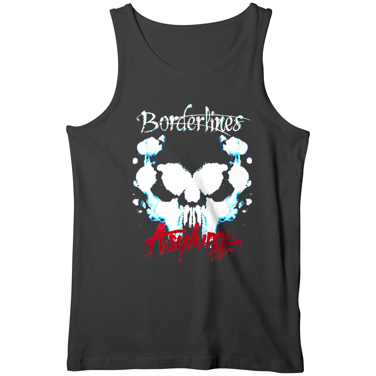 Image back Borderlines Asylum - Débardeur Homme