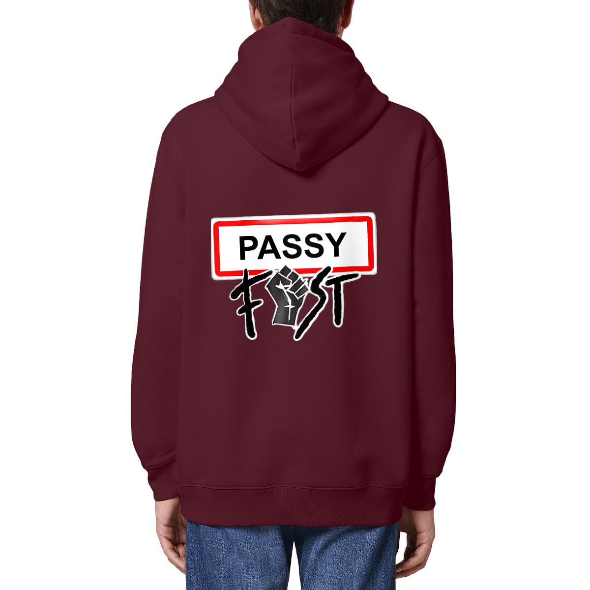 Image front Passy Fist - Sweat Capuche Unisexe 