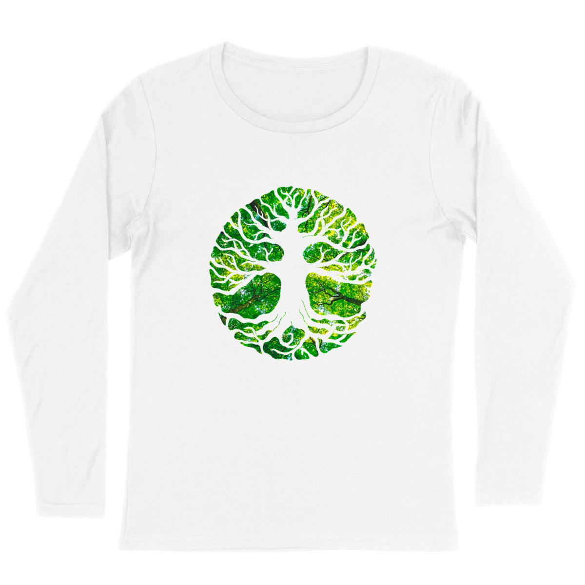 Image back Yggdrasil - Femme manches longues 