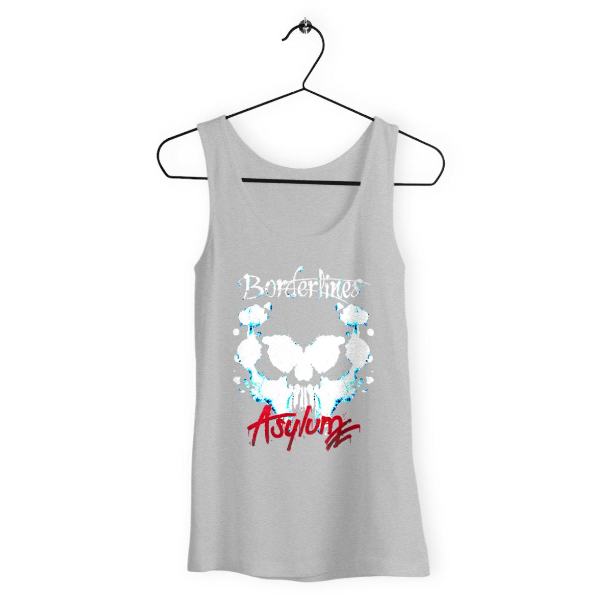 Image back Borderlines Asylum - Débardeur Ample Femme