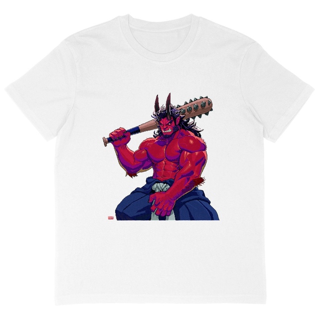 Image back Oni Tshirt Oversized