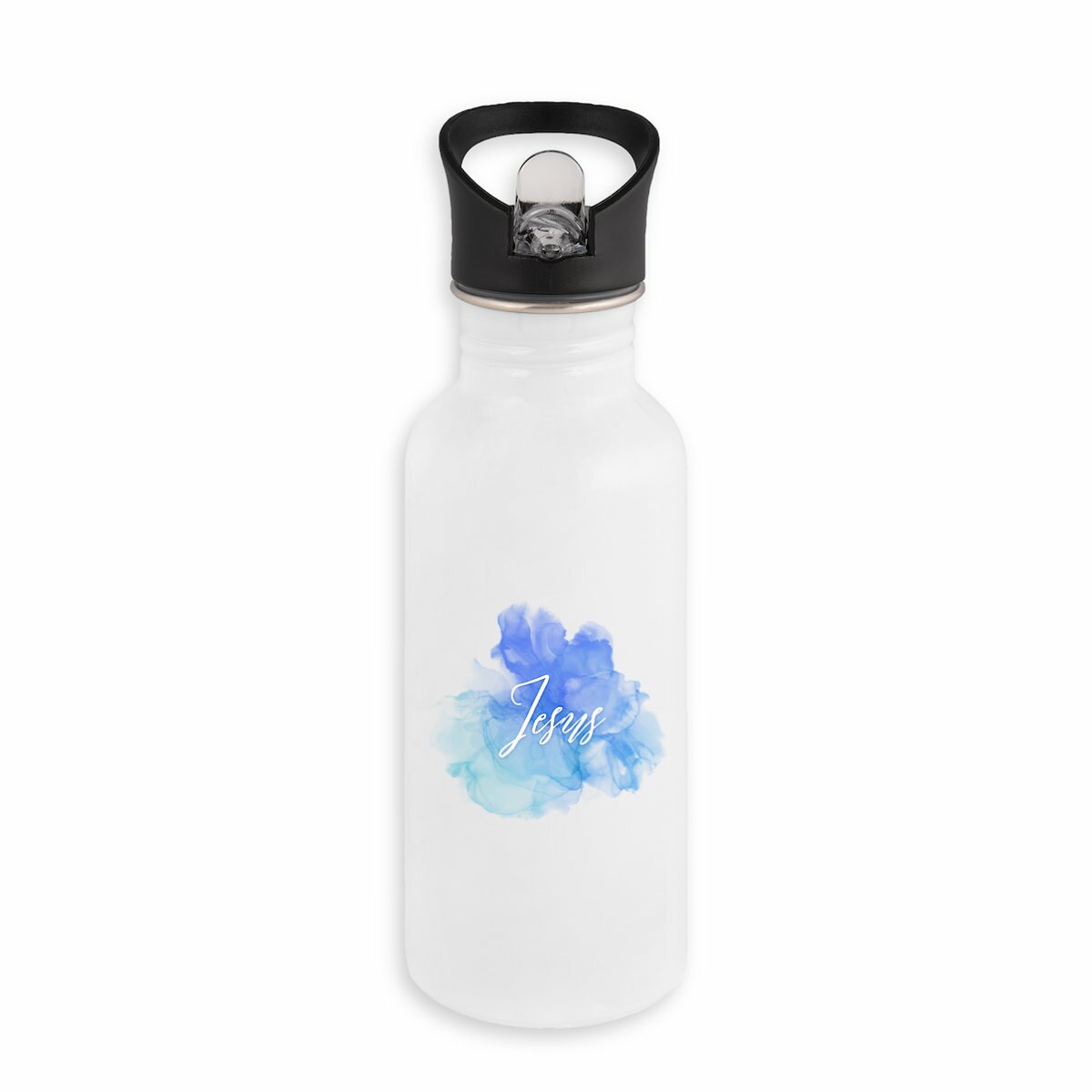 Image back Stainless steel water bottle "ink"