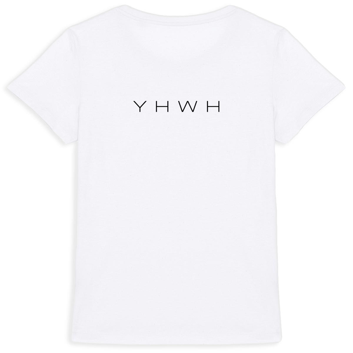 Image back Women's t-shirt - Premium Plus YHWH