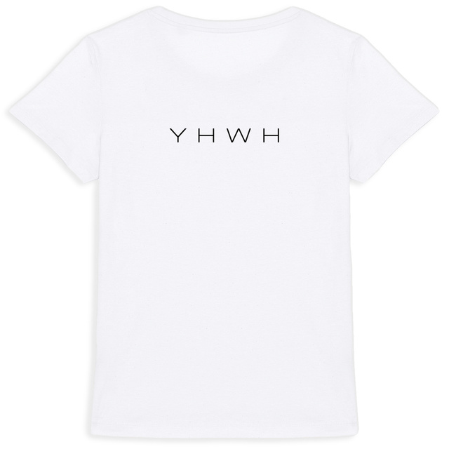 Image back Women's t-shirt - Premium Plus YHWH