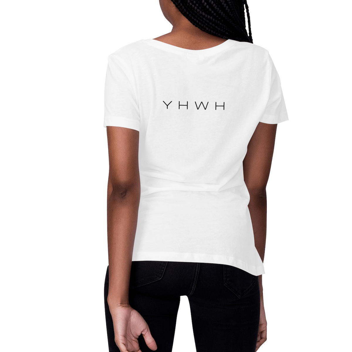 Image front Women's t-shirt - Premium Plus YHWH