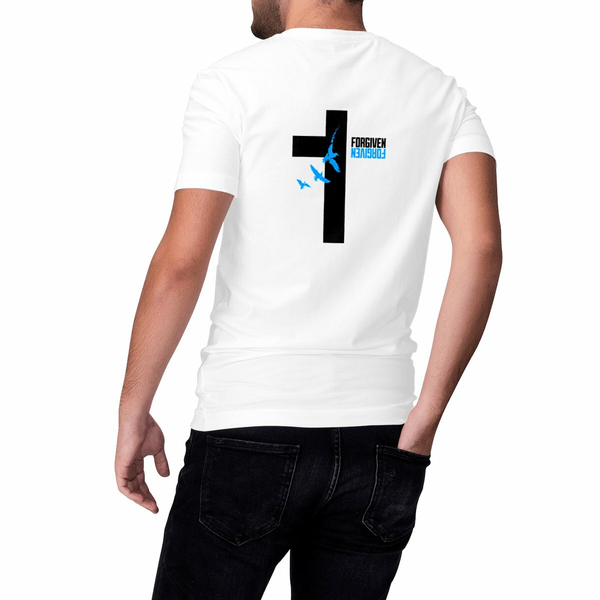 Image front Heavyweight Unisex t-shirt Premium+ Forgiven
