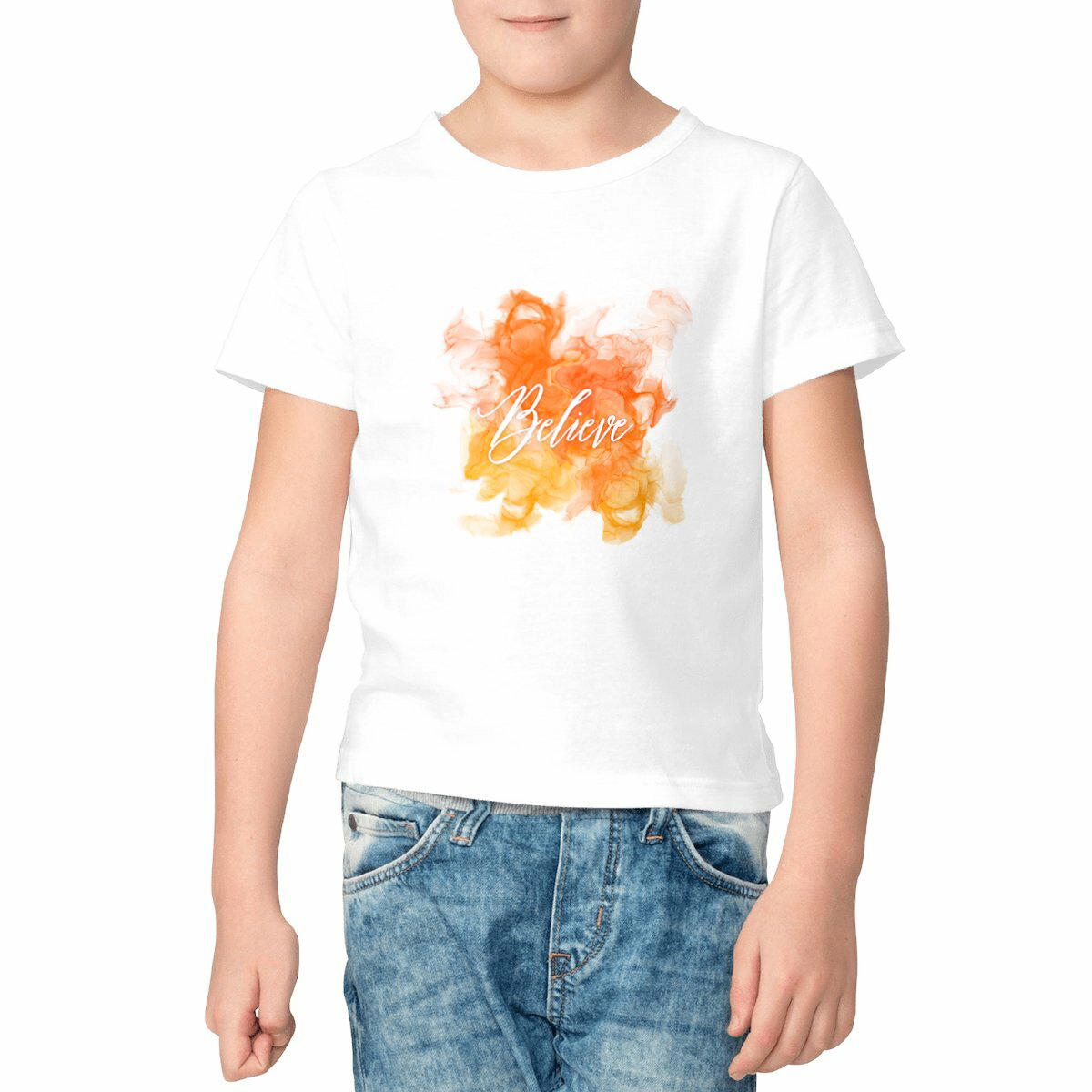 Image front kids T-shirt "croce"