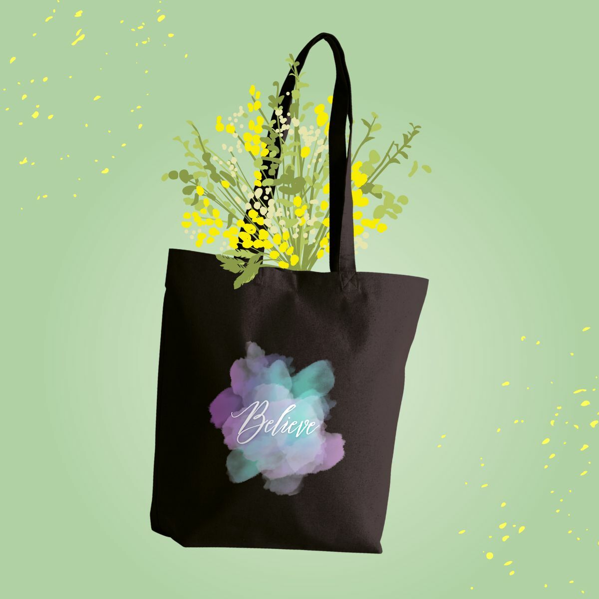 Image front Heavy totebag ink