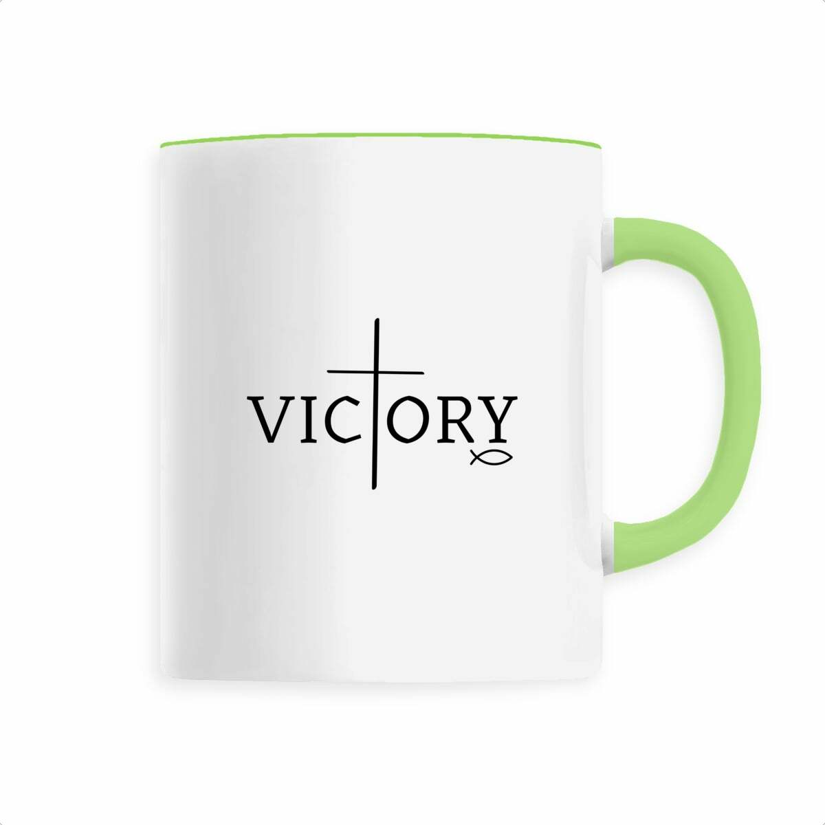 Image back Ceramic mug  victory 
