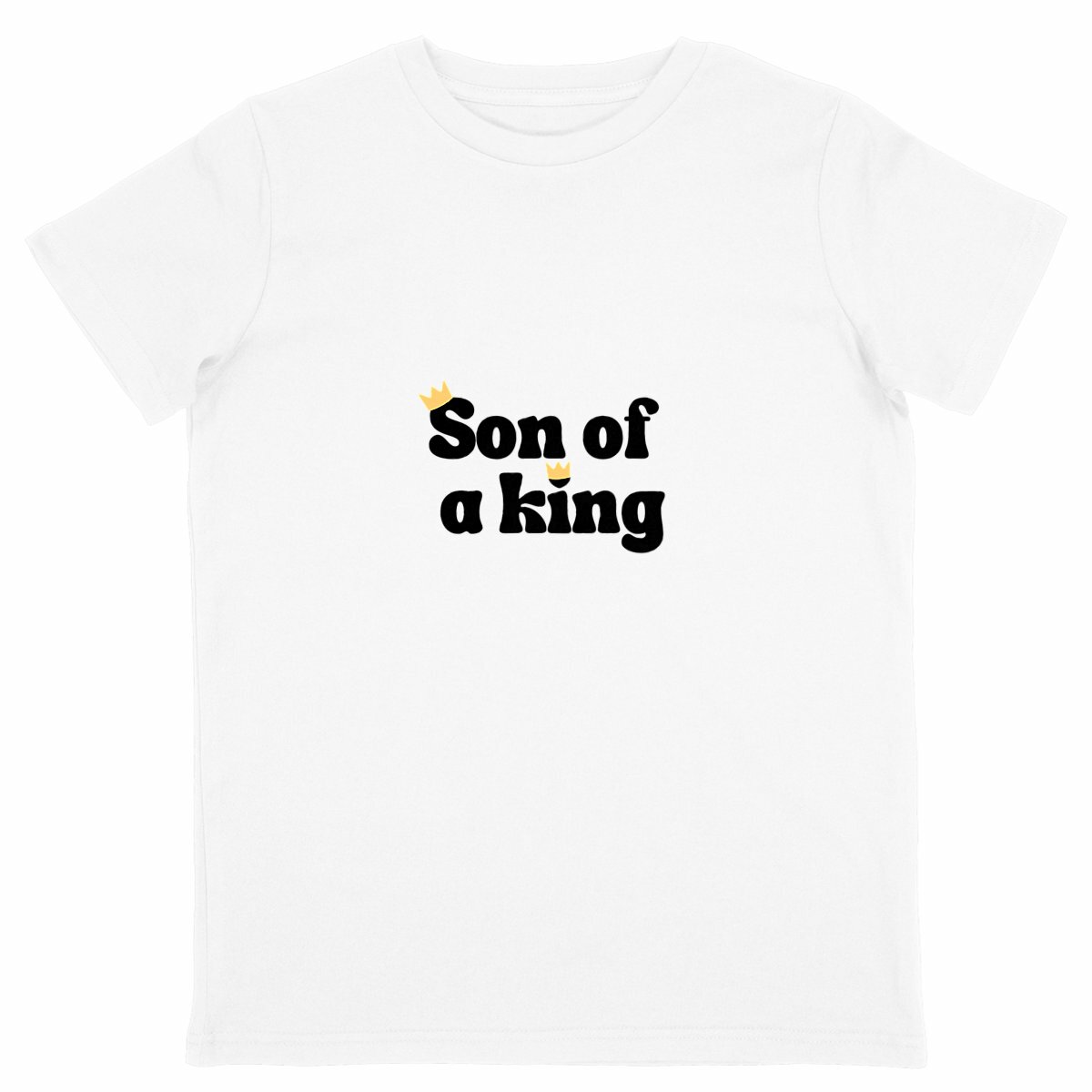 Image back Kids t-shirt Standard  Son of a King 