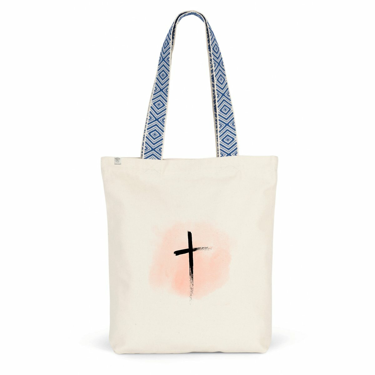 Image back Ethnic totebag ink