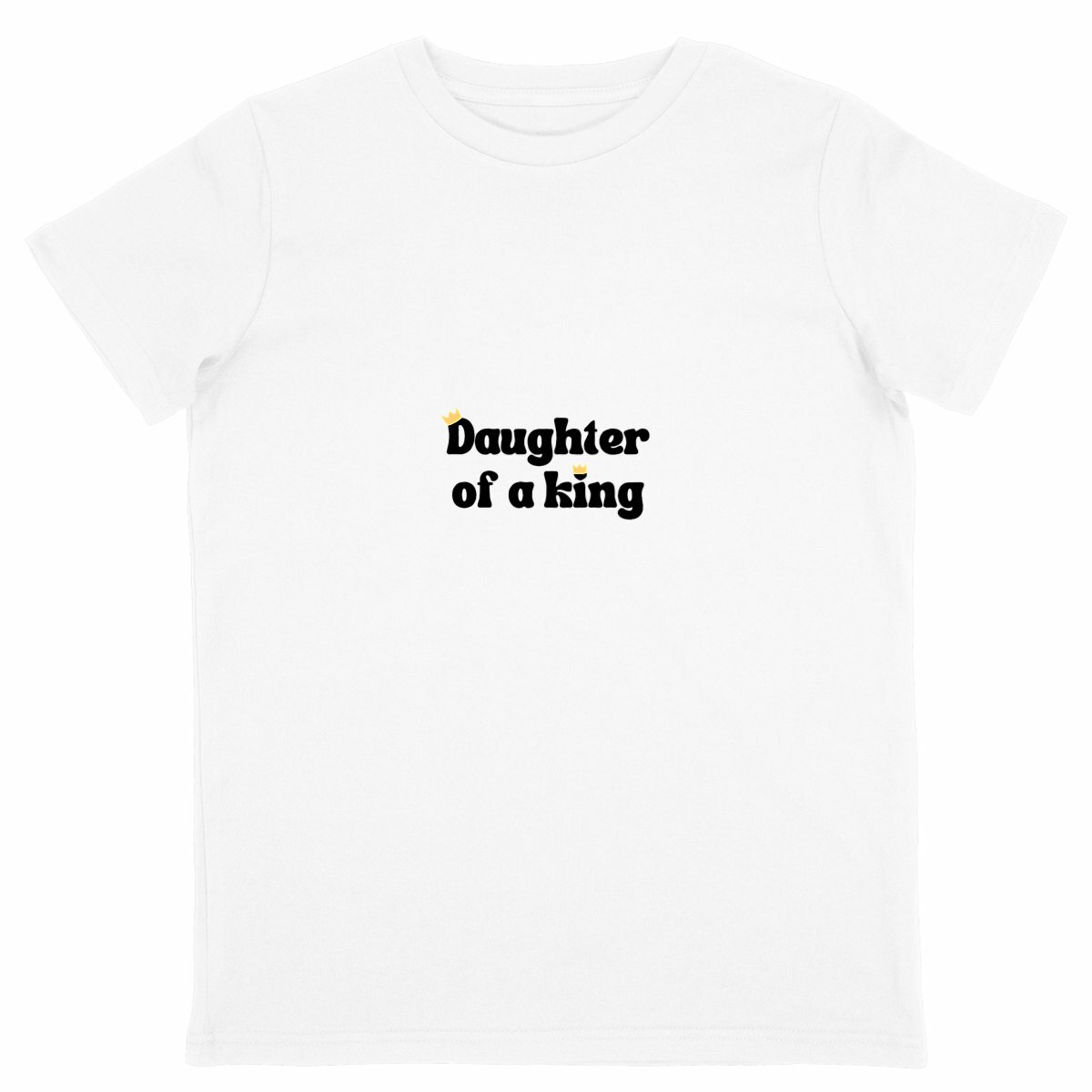 Image back Kids t-shirt standart Daughter of a King