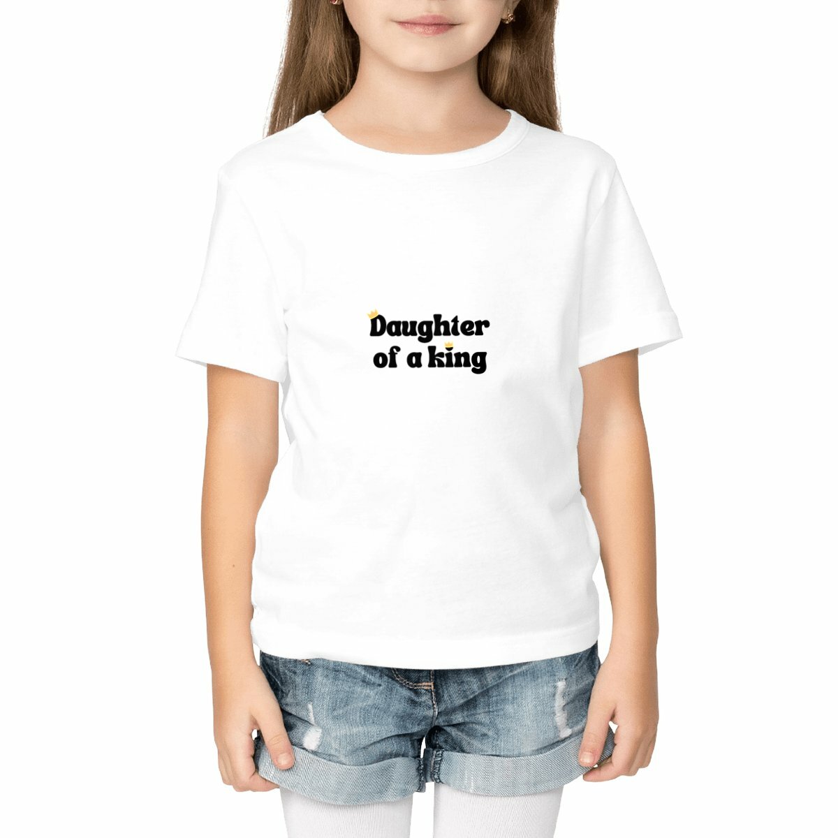 Image front Kids t-shirt standart Daughter of a King