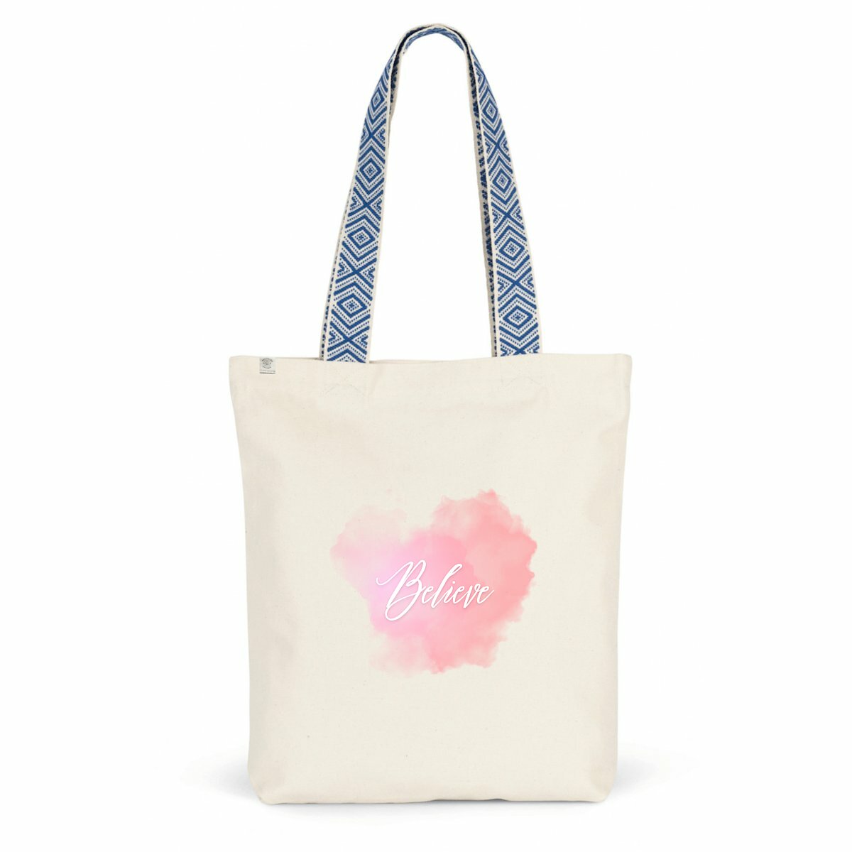 Image back Ethnic totebag ink