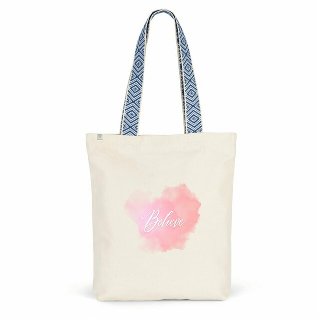Image back Ethnic totebag ink
