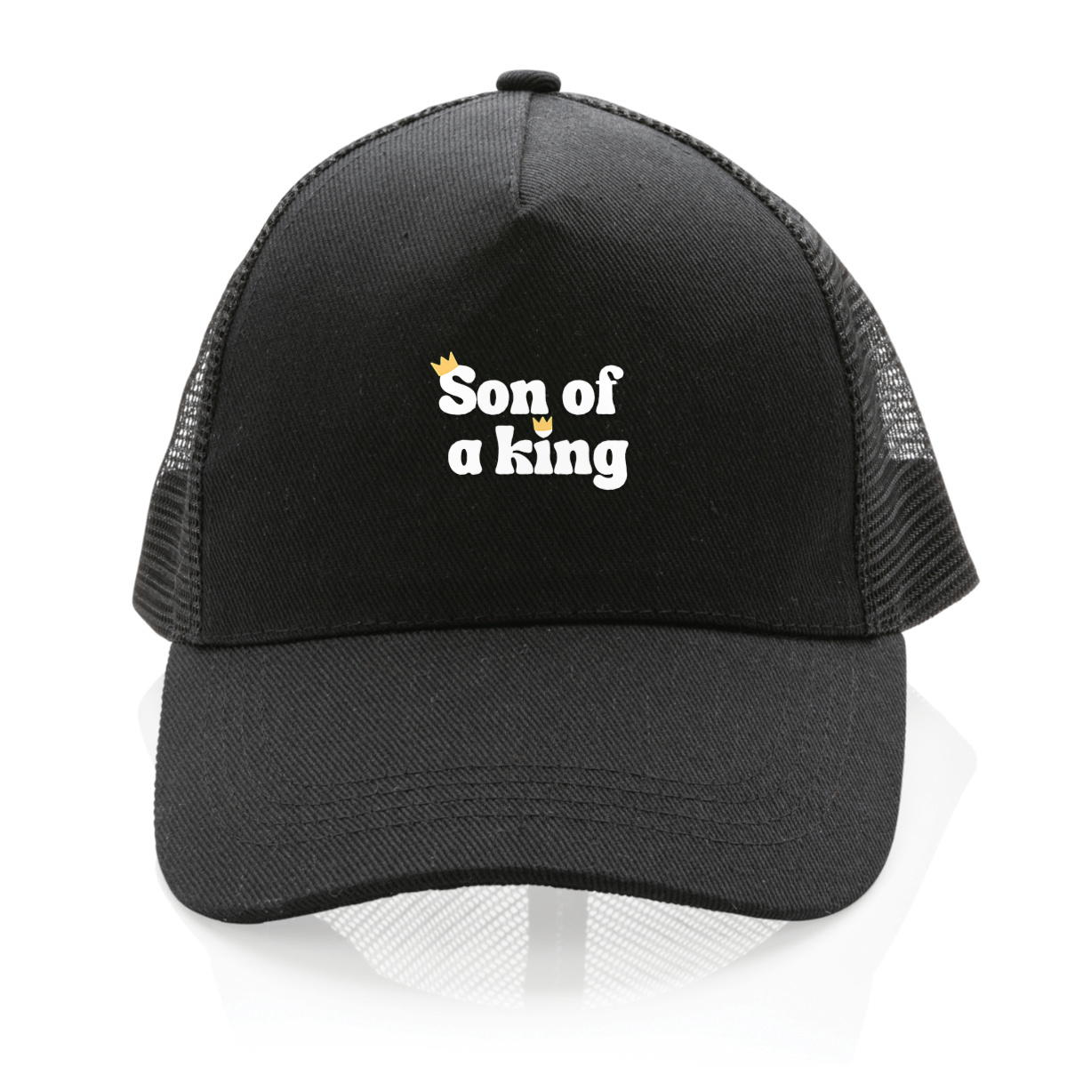 Image front 100% recycled Trucker cap Son of a King