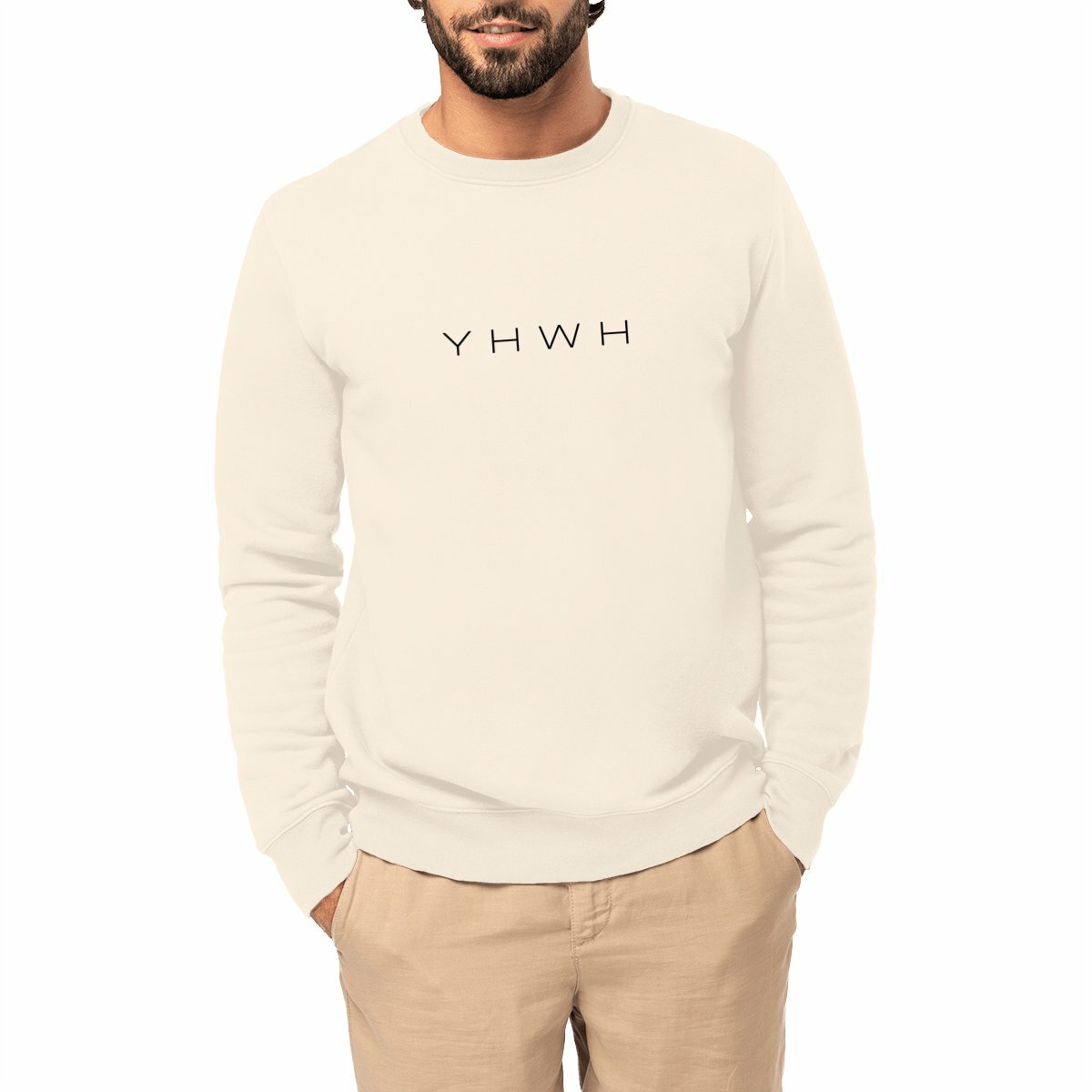 Image front Unisex sweat-shirt - Premium Plus YHWH