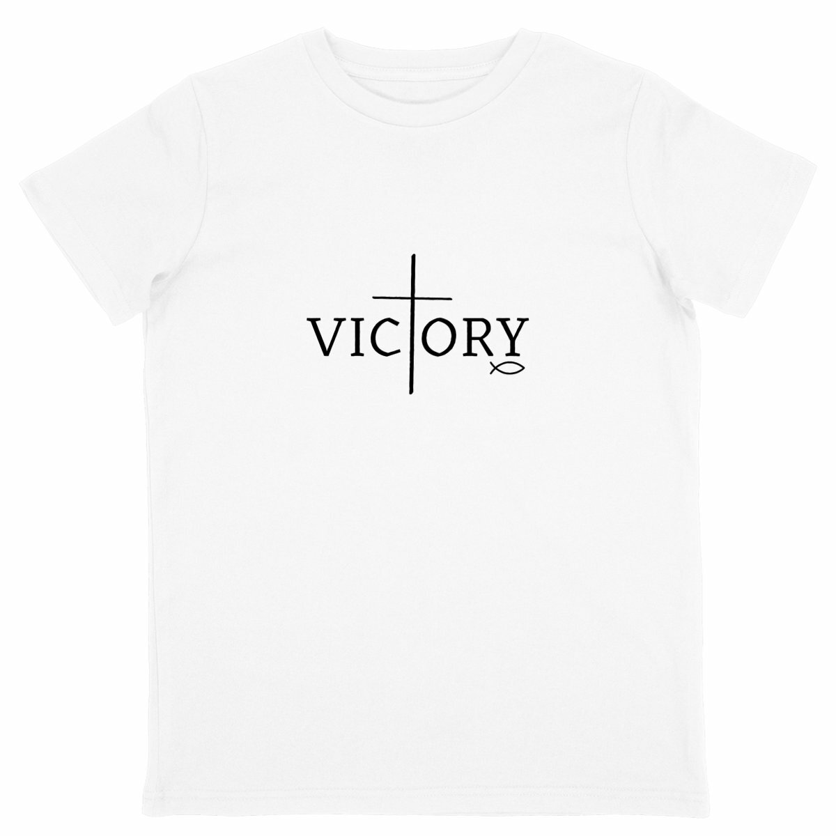 Image back Kids t-shirt standard Victory front