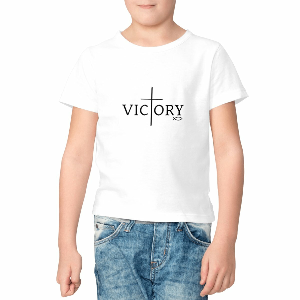 Image front Kids t-shirt standard Victory front