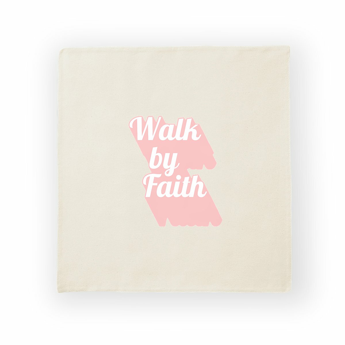 Image back Cushion cover Premium+ Walk by Faith