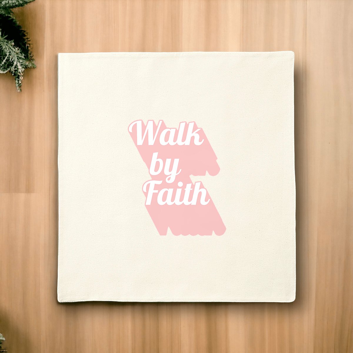 Image front Cushion cover Premium+ Walk by Faith