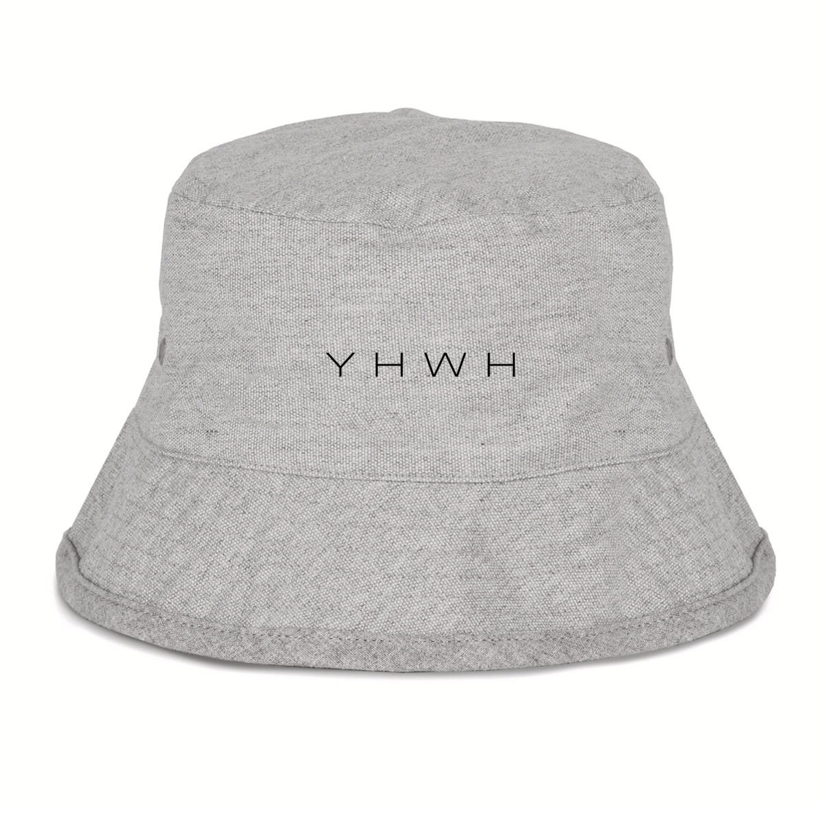 Image front 100% Recycled Bucket Hat - Premium Plus YHWH