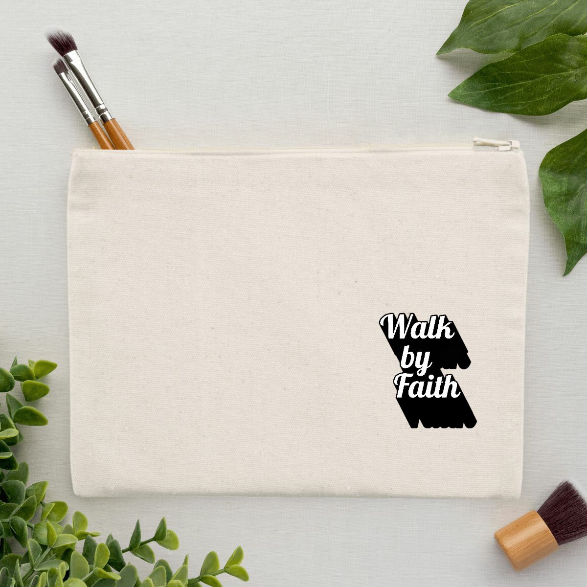 Image front Pencil case Premium+ Walk by Faith