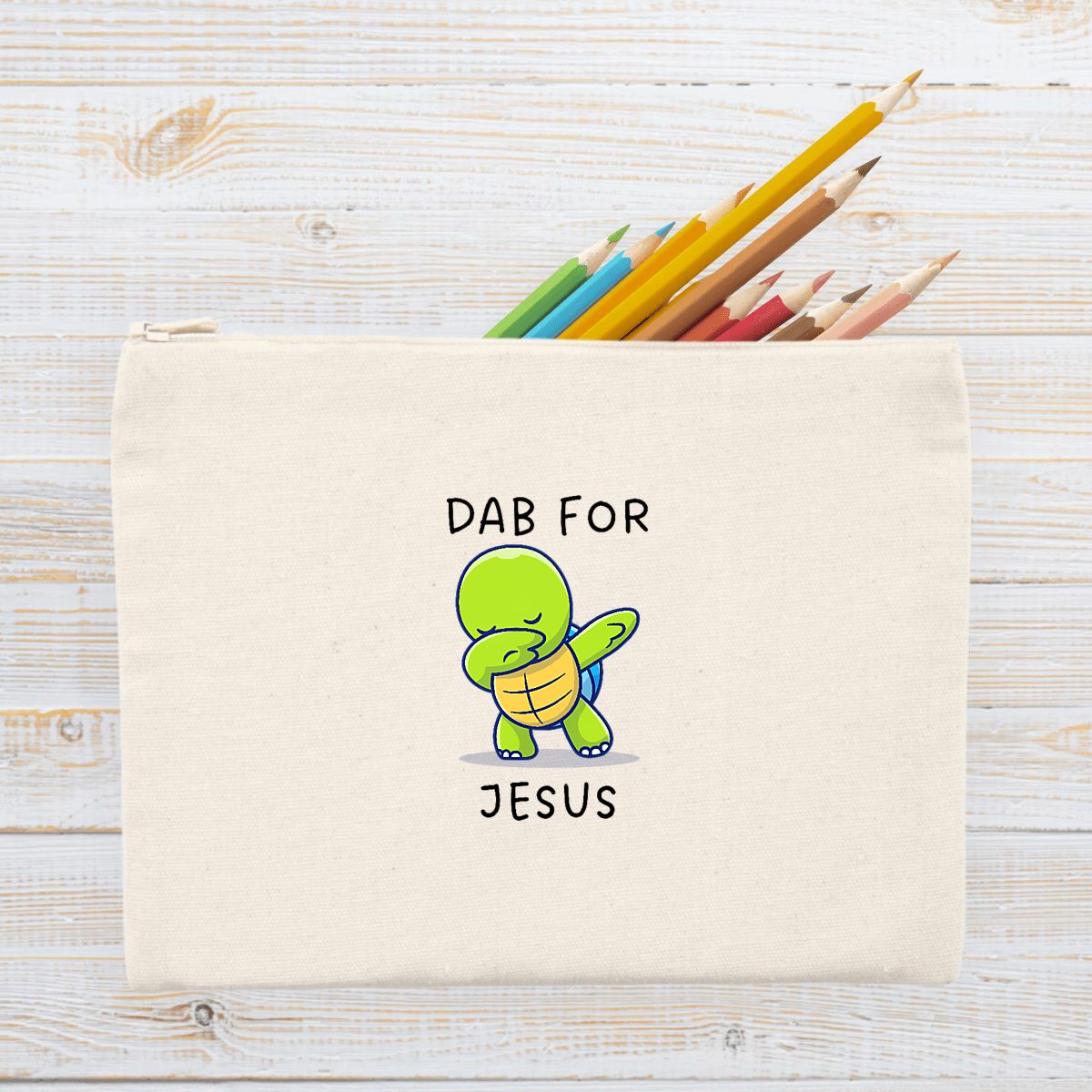 Image front Pencil case Premium+  Dab for Jesus 