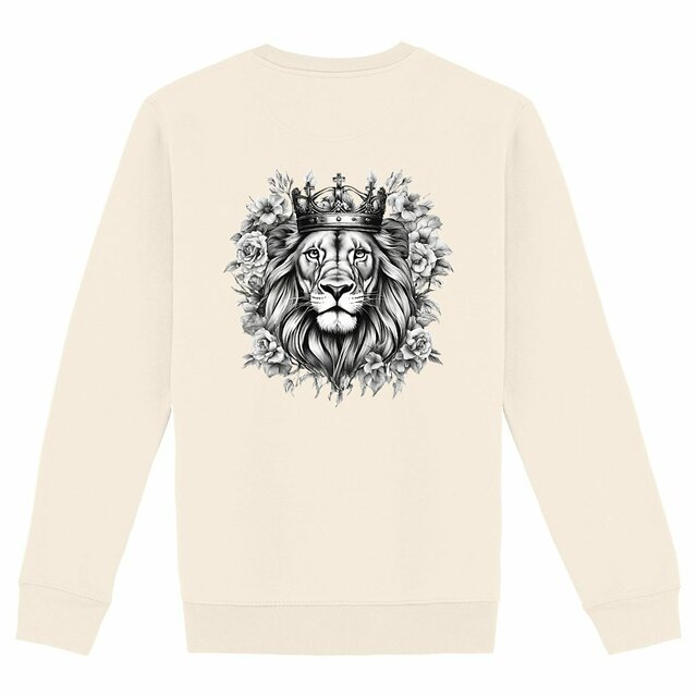 Image back Unisex sweat-shirt "Strong Lion"