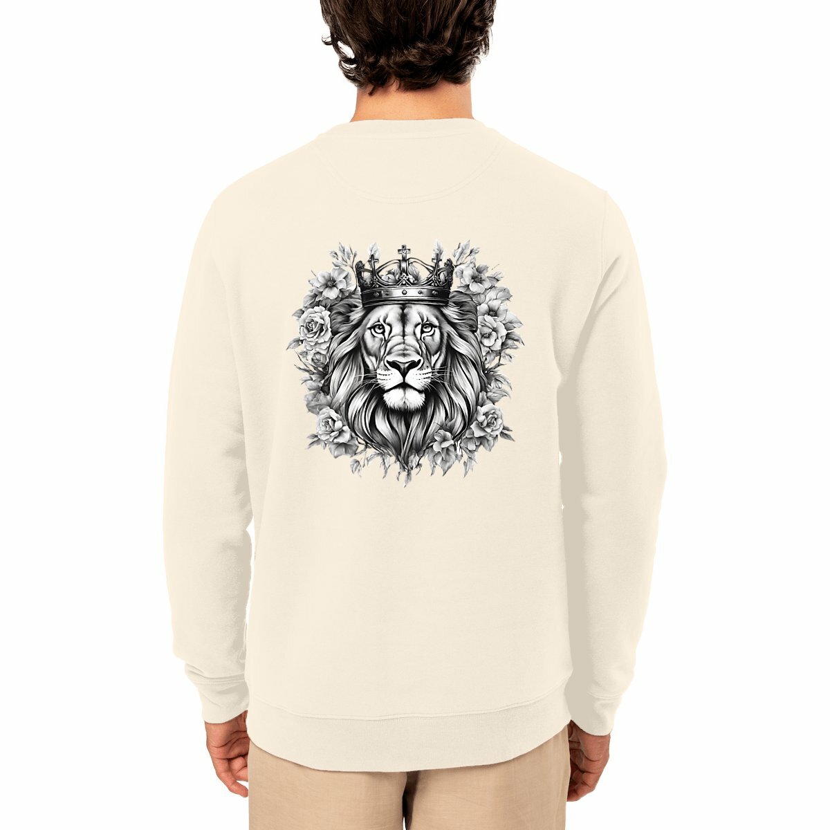 Image front Unisex sweat-shirt "Strong Lion"