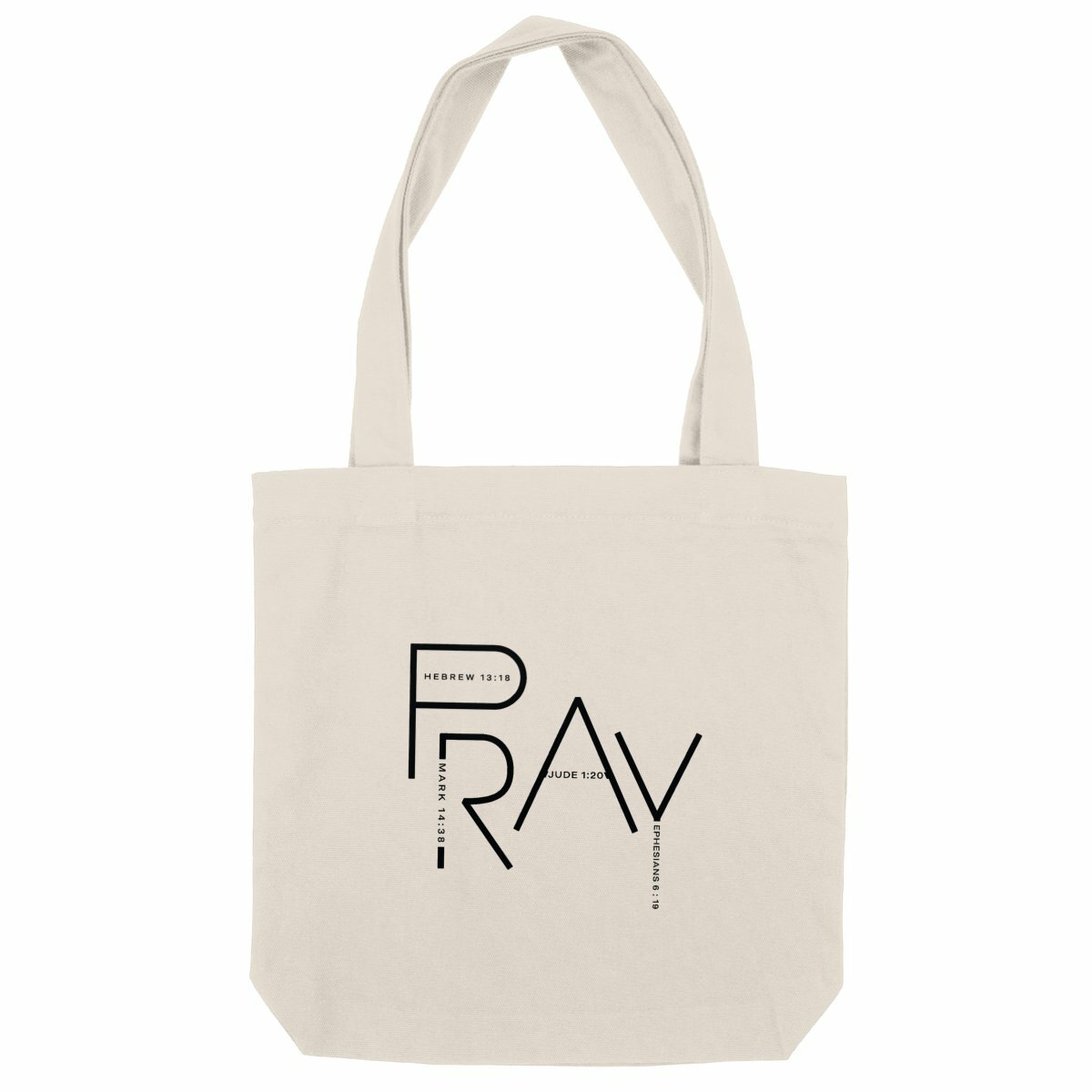 Image back Heavy totebag - Premium Plus PRAY