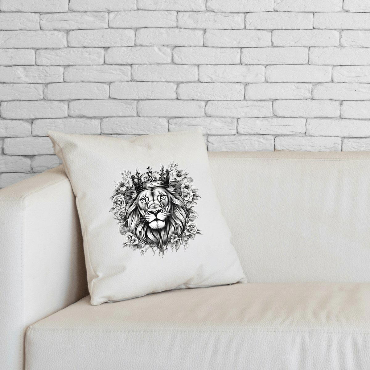 Image front Cushion "Strong Lion"