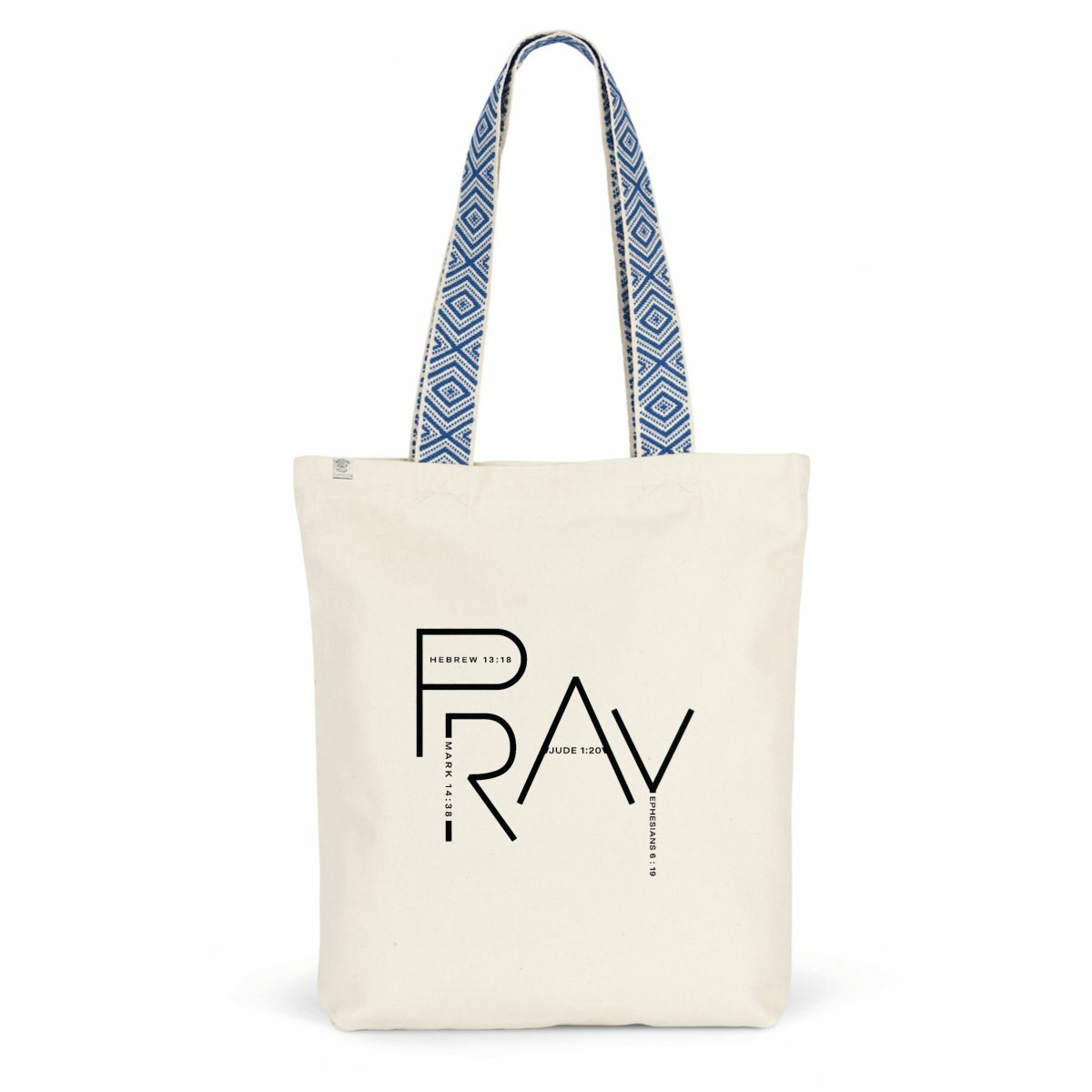 Image back Ethnic totebag - Premium Plus PRAY