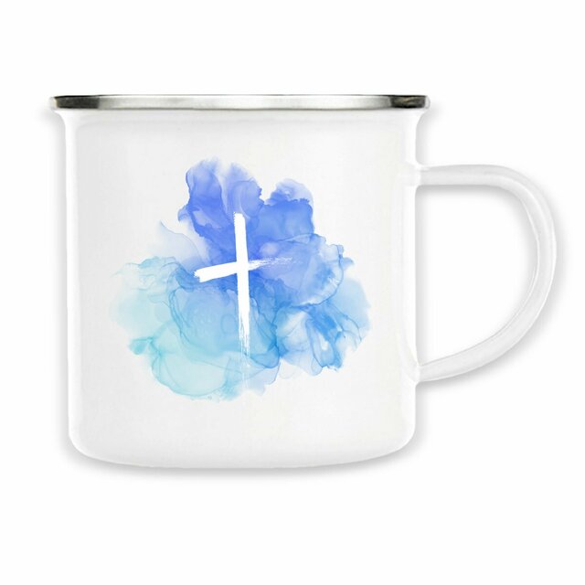 Image back Enamel mug "ink"
