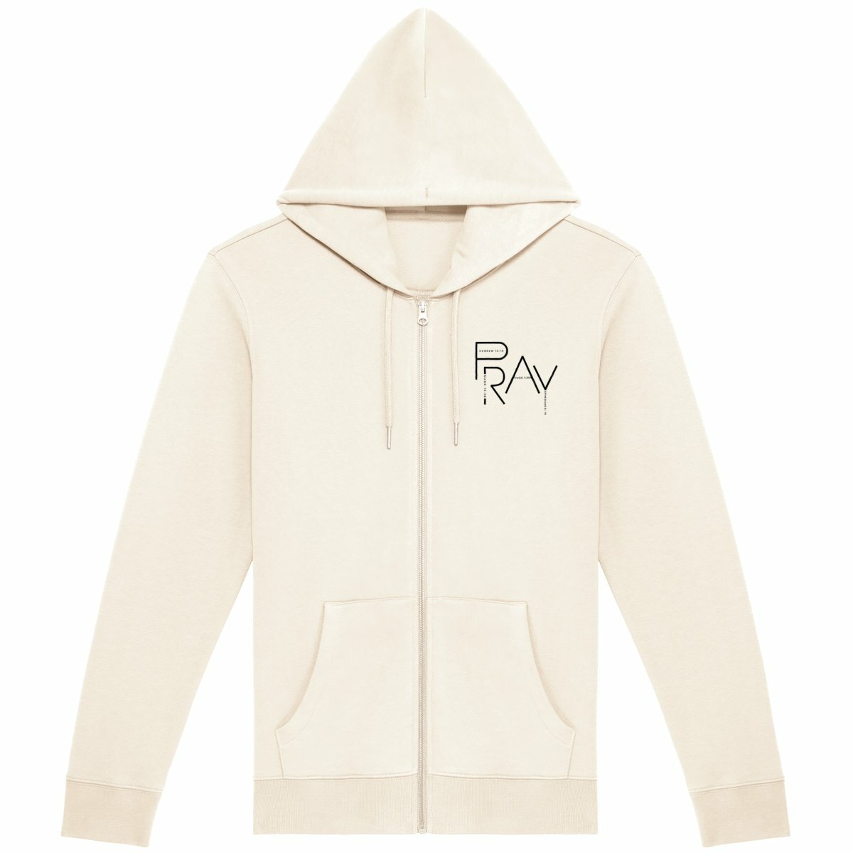 Image front Unisex Zip Hoodie - Premium Plus PRAY
