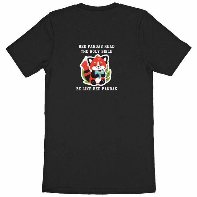 Image back Heavyweight Unisex t-shirt Premium+ Be like red pandas