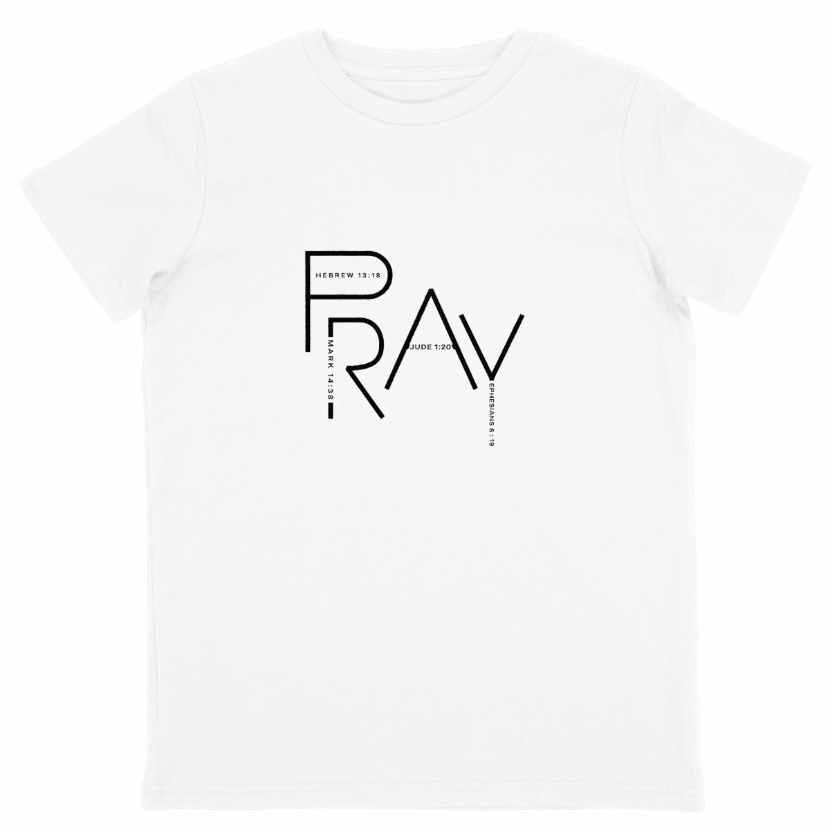 Image back Kids t-shirt - standard PRAY