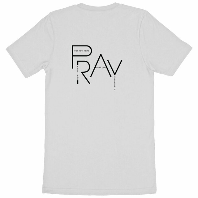 Image back Heavyweight Unisex t-shirt - Premium Plus PRAY